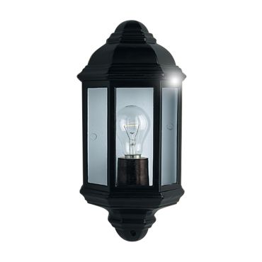 Searchlight Bath - applique d'extérieur - 17 x 36 cm - IP44 - noir
