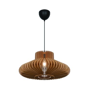Nordlux Manago - lampe suspendue - Ø 50 x 225 cm - nature