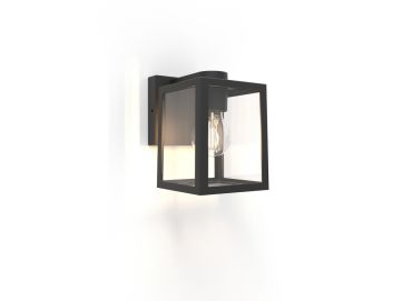 Lutec Shiva - applique d'extérieur - 12,7 x 18,4 x 17,4 cm - IP44 - noir