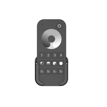 Roi Du Luminaire - télécommande avec 4 zones - 12,2 x 5,3 x 1,75 cm - noir