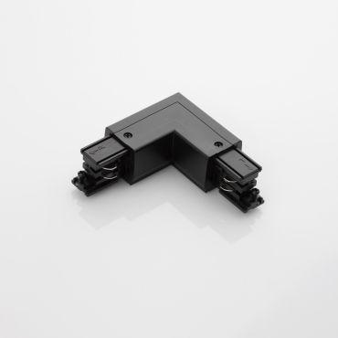 Nova Luce Connecteur en L 4 fils - noir
