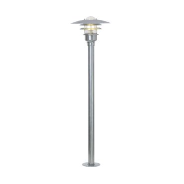 Nordlux Lønstrup - lampe de jardin - Ø 32 x 116 cm - IP44 - acier galvanisé