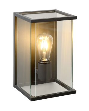 Lucide Claire - applique d'extérieur - 17,6 x 18 x 30 cm - IP54 - anthracite