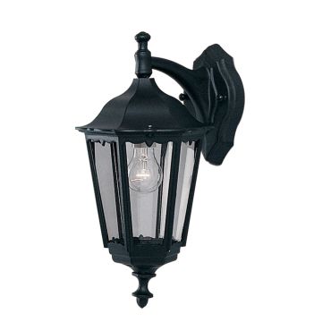 Searchlight Bel Aire - applique d'extérieur - 25 x 44 cm - IP44 - noir