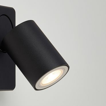 Projectlight Phoebe - spot en saillie - 12 x 7 x 11 cm - noir