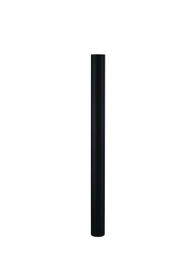 Nova Luce Virtus - poteau de jardin - Ø 12 x 155 cm - IP65 - anthracite foncé