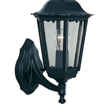 Searchlight Alex - applique d'extérieur - 23 x 43 cm - IP44 - noir mat