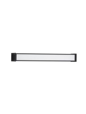 Nova Luce Nova - applique murale extérieure - 50 x 9 x 6,5 cm - 21W LED inclus - IP65 - anthracite foncé