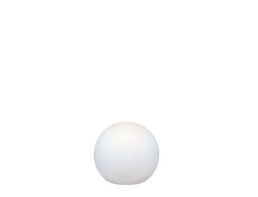 New Garden Buly 30 - lampe de table solaire - Ø 30 x 19 x 26,5 cm - 1W RGB LED inclus - IP68 - blanc