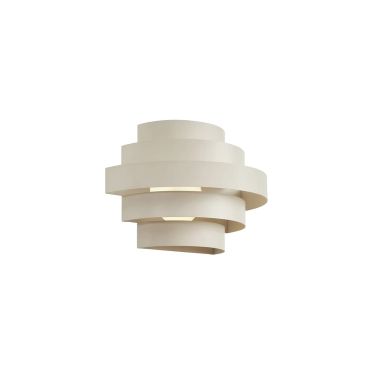 VK Lighting Aleria - applique murale - Ø 37 x 26 cm - 3 niveaux dimmables - 11W LED inclus - beige