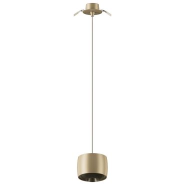 VK Lighting Aura - lampe suspendue encastrée - Ø 10,2 x 310,1 cm - 10W dimmable LED inclus - or