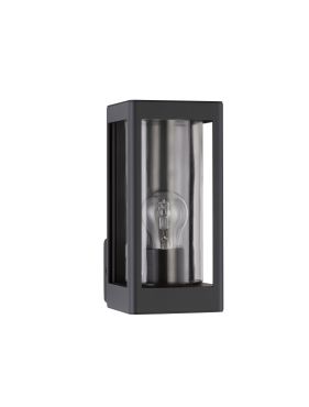 Nova Luce Figo - applique murale extérieure - 11 x 24,5 x 15 cm - IP54 - anthracite foncé
