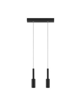 Nova Luce Joy - suspension - 30 x 3 x 200 cm - 14W LED inclus - noir sable