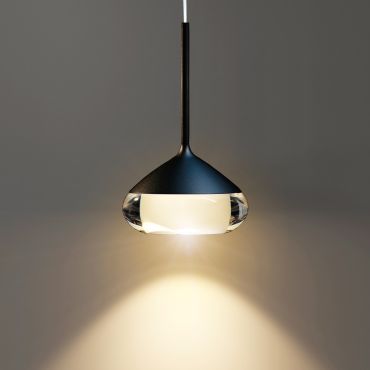 Artdelight Phoenix - lampe suspendue - Ø 11,6 x 208,2 cm - 7W dimmable led inclus - noir