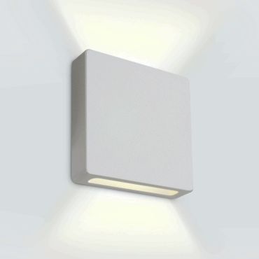 ONE Light Dark Light Step Series - applique encastrée - 5 x 4 x 5 cm - 2W LED dimmable inclus - IP65 - blanc