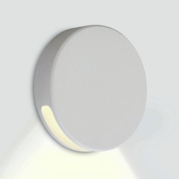 ONE Light Dark Light Step Series - applique encastrée - Ø 5 x 4 cm - 2W LED dimmable inclus - IP65 - blanc