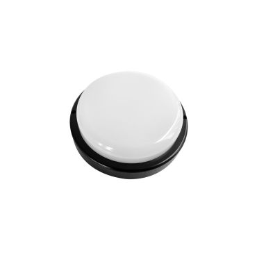 VK Lighting Path - applique murale d'extérieur - Ø 17,5 x 5 cm - 12W LED inclus - IP54 - noir