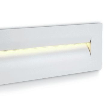 ONE Light Outdoor Dark Light Wall Recessed - applique murale encastrée - 25 x 7,3 x 8,7 cm - 8,5W LED inclus - IP65 - blanc