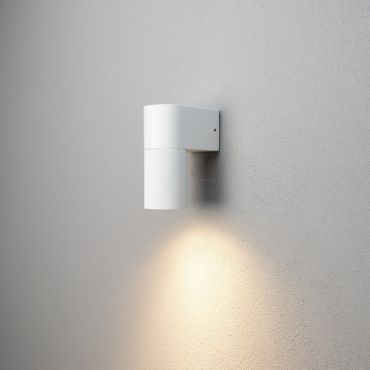 Konstsmide Temi Down - applique murale extérieure - 6,5 x 11,5 x 14,5 cm - IP54 - blanc