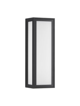 Nova Luce Astral - applique murale extérieure - 8,6 x 25,8 x 9 cm - 10W LED inclus - IP65 - anthracite foncé