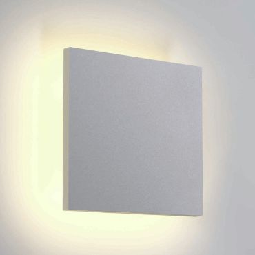 ONE Light Backlight Range - plafonnier/mur extérieur - 15 x 6 x 15 cm - 7W LED inclus - IP54 - blanc