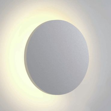 ONE Light Gamme Backlight - plafonnier/mural extérieur - Ø 16,3 x 6 cm - 7W LED inclus - IP54 - blanc