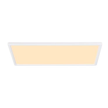 Nordlux Harlow - plafonnier - 59,5 x 24,5 x 2,3 cm - 3 étapes Moodmaker Fonction SceneSelect - 22W LED inclus - IP54 - blanc