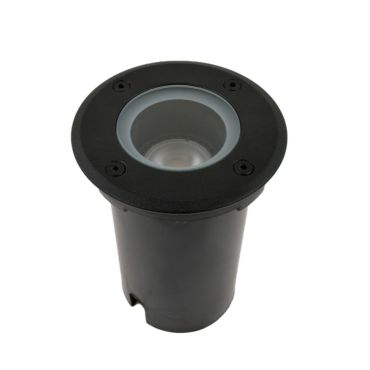 Roi Du Luminaire Hades - spot rond pour l'extérieur - Ø 110 mm, Ø100 mm à encastrer - IP67 - noir