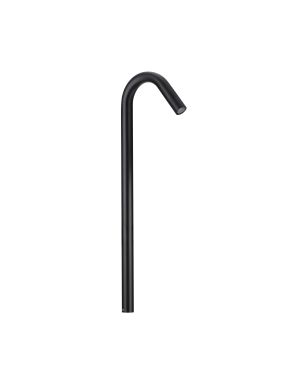 Nova Luce Gleam - lampe de jardin - 20 x 60 x 3 cm - 5W LED inclus - IP65 - anthracite foncé
