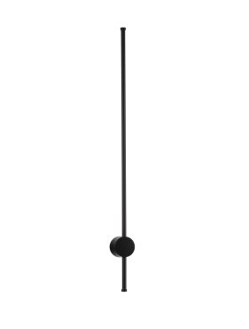 Nova Luce Ridge - applique murale extérieure - 1,6 x 97 cm - 19W LED inclus - IP65 - noir sablé