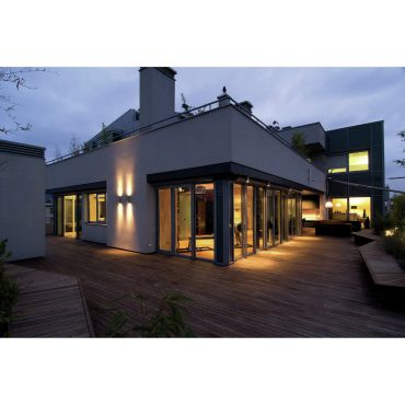 ONE Light GU10 Outdoor - applique murale extérieure - 8 x 17,3 cm - IP54 - gris