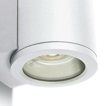 ONE Light GU10 Outdoor - applique murale extérieure - 8 x 9 cm - IP54 - blanc