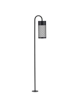 Nova Luce Motley - lampe de jardin - Ø 10 x 100 x 18,5 cm - 9W LED inclus - IP65 - noir sablé
