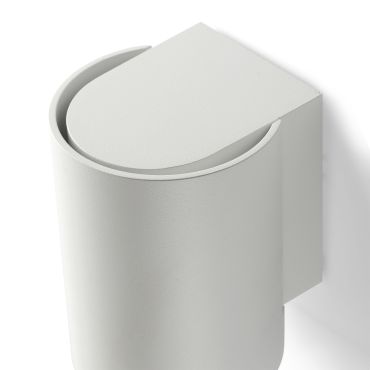 Faro KOV - éclairage mural extérieur - 8 x 8,7 x 10,8 cm - 6W LED incl. - IP65 - blanc