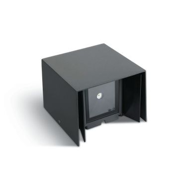 ONE Light Indoor/Outdoor Adjustable Beams - applique murale extérieure - 14 x 10,5 x 14,5 cm - 2 x 3W LED inclus - IP54 - anthracite