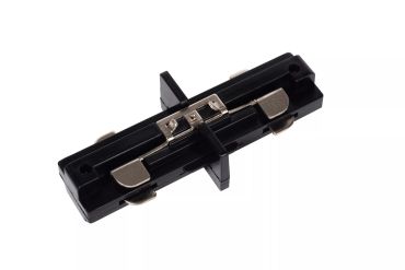 Lucide Track I-connector - Système de rail monophasé - 230V - Noir