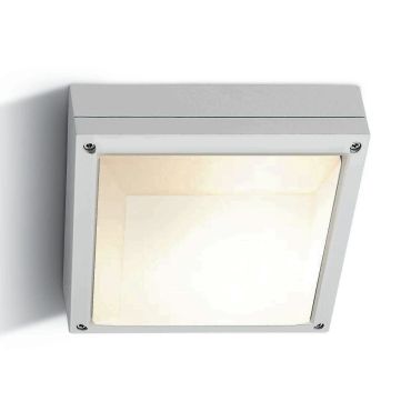 ONE Light Square E27 Outdoor - plafonnier extérieur - 21,6 x 21,6 x 7,8 cm - IP54 - blanc
