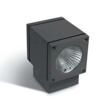 ONE Light Outdoor Wall Cylinders - applique murale extérieure - 8 x 11,3 x 9,5 cm - 6W LED inclus - IP54 - anthracite
