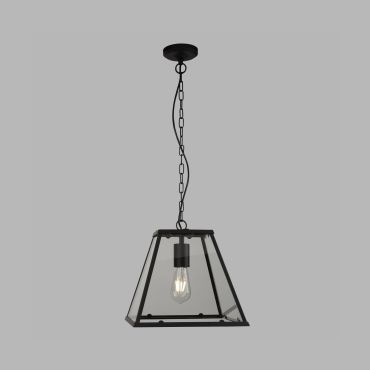 Searchlight Lanterns - lampe suspendue - 30 x 30 x 150 cm - noir mat