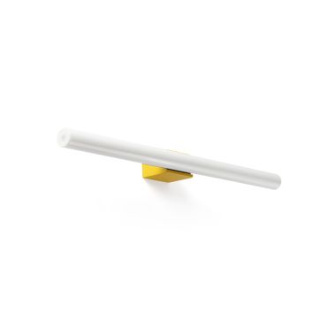 Faro Calma - applique murale - 50 x 5,5 cm - 7W LED inclus - IP44 - jaune