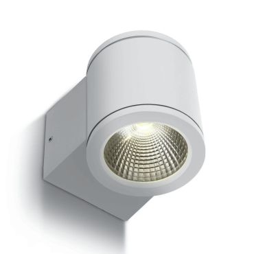 ONE Light Outdoor Wall Cylinders - applique murale extérieure - 8 x 10,6 x 9 cm - 6W LED inclus - IP54 - blanc