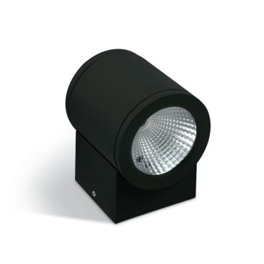 ONE Light Outdoor Wall Cylinders - applique murale extérieure - 8 x 10,6 x 9 cm - 6W LED inclus - IP54 - noir
