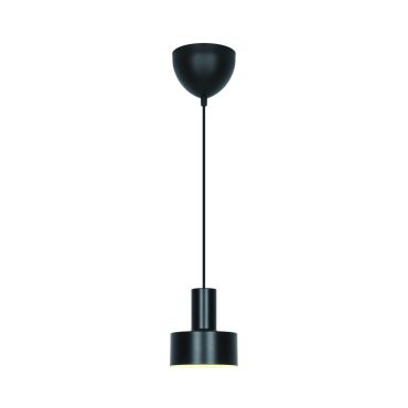 Nordlux Matis - lampe suspendue - Ø 12,5 x 200 cm - noir