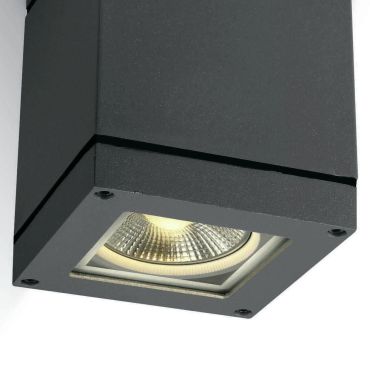 ONE Light PAR30 Outdoor Cubes - plafonnier d'extérieur - 10,8 x 10,8 x 14 cm - IP54 - anthracite