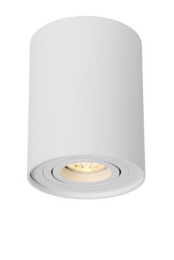 Lucide Tube - spot apparent - Ø 9,6 x 12,5 cm - blanc