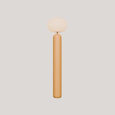 New Garden Rachel 145 - lampadaire rechargeable à énergie solaire et à batterie avec télécommande - Ø 36 x 143 cm - 5W LED inclus - IP65 - jaune moutarde - 3000K