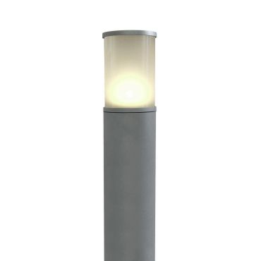 ONE Light E27 Tube Lights - lampe de jardin - Ø 10,7 x 75 cm - IP54 - gris