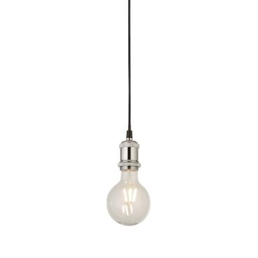 Searchlight Suspension - lampe suspendue - Ø 9,8 x 150 cm - chrome