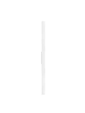 Nova Luce Doul - applique murale extérieure - 5,3 x 121 x 6 cm - 20W LED inclus - IP65 - blanc sablé