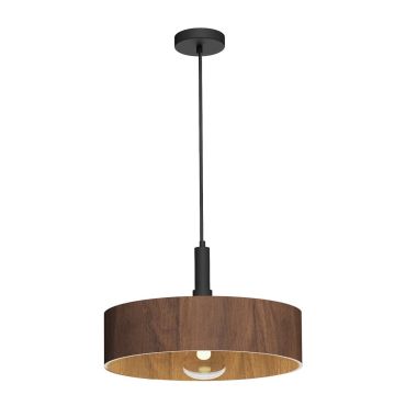 VK Lighting Halo - lampe suspendue - Ø 40 x 211,2 cm - noyer
